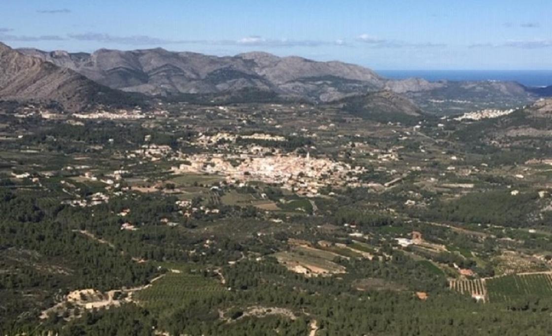 One Bed Apartment Overlooking Jalon Valley, Costa Blanca Alcalali Bagian luar foto